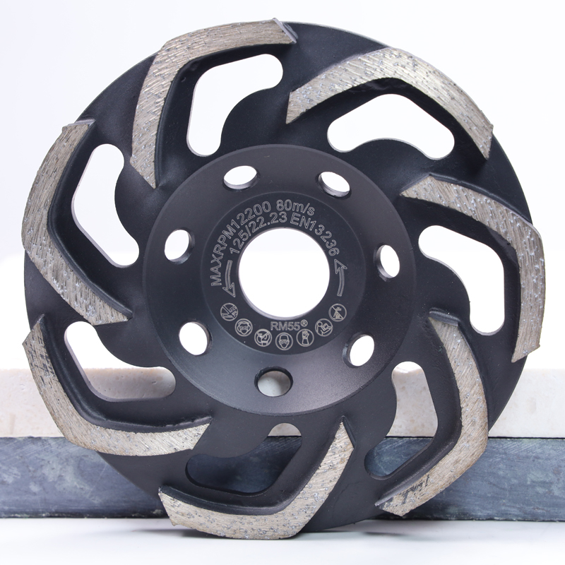 Горячепрессованное алмазное чашечное колесо для бетона