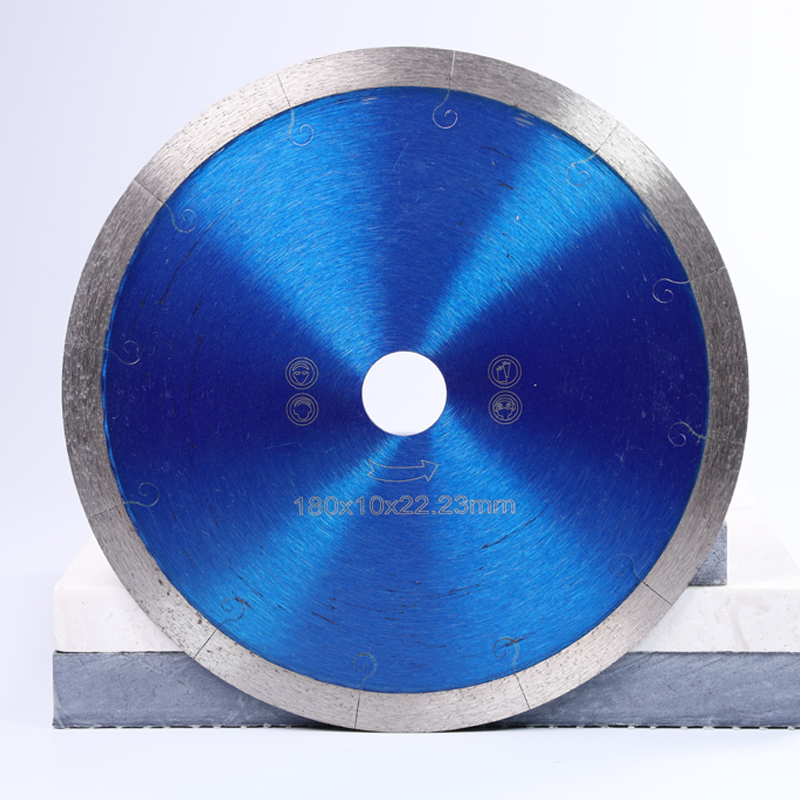 Алмазный пильный диск с непрерывным ободком J слот для гранита